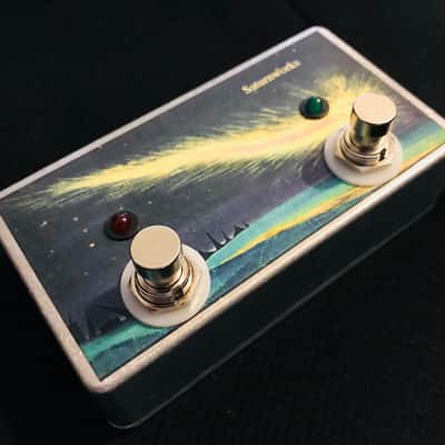 Saturnworks 2-Way Active Buffered Splitter / Buffer / Tuner out Pedal with Switches for Guitar or Bass - Handcrafted in California image 2
