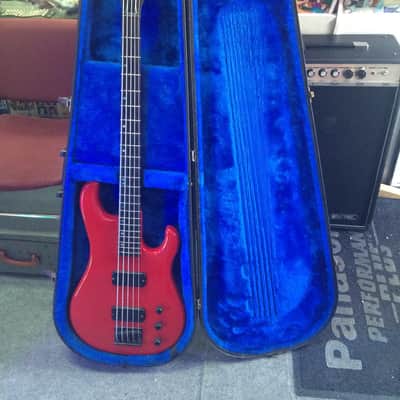 Gibson V 5 String Bass Guitar RED w/ original case image 8