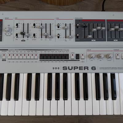 UDO Audio Super 6 ST49 12-Voice Polyphonic Binaural Analog-Hybrid Synthesizer image 3