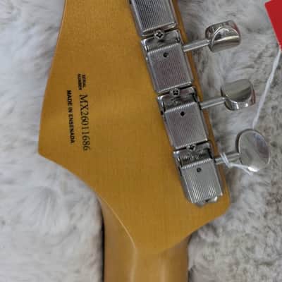 Fender Vintera II Road Worn '60s Stratocaster Electric Guitar, Sonic Blue w/Case image 7