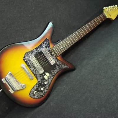 Vintage Teisco ET-200 Electric Guitar Tulip Body Made In Japan ET200 image 10