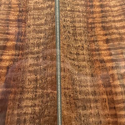 Santa Cruz OM Grand Figured Walnut and Adirondack Spruce Custom image 8