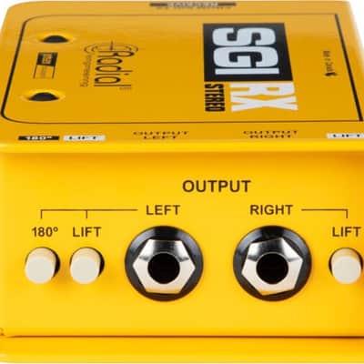 Radial Engineering SGI-STEREO-RX Stereo Studio Guitar Interface, RX Only Must be Used with Stereo TX image 3