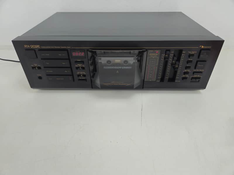 Nakamichi - RX-202E -  Auto Reverse Stereo Cassette Deck -  Serviced image 1