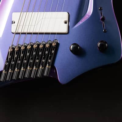 Aristides Guitars H/08 (Purple/Green Chameleon Gloss) #3117 image 4