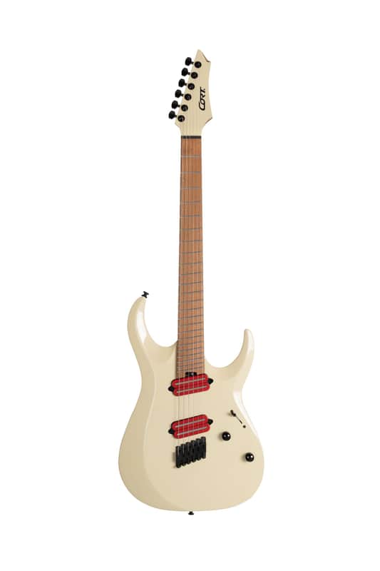 Cort MUTILITYII-MBG X Series Mutility II Double Cutaway Electric Guitar. Military Beige + gig bag image 1