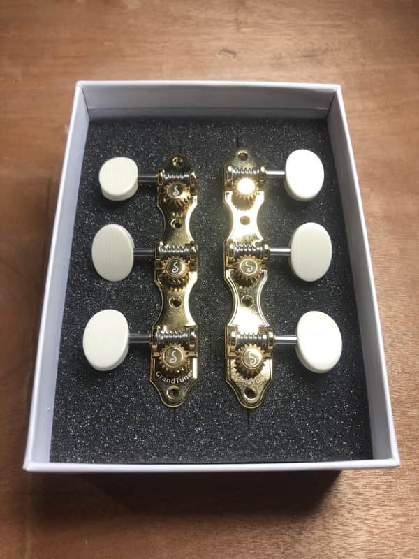 Schaller GrandTune Classical Guitar Machine Tuners in Gold image 1