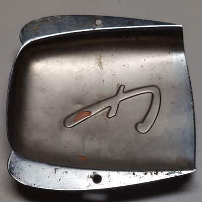 1960s Fender Jazz Bass Bridge Cover - 100% Genuine Vintage image 2