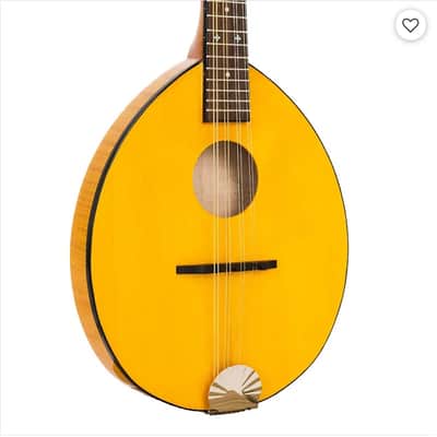 Gold Tone GM-10 Solid Spruce Top Mahogany Neck Frypan 8-String Mandolin w/ Hard Case, Free Shipping image 9