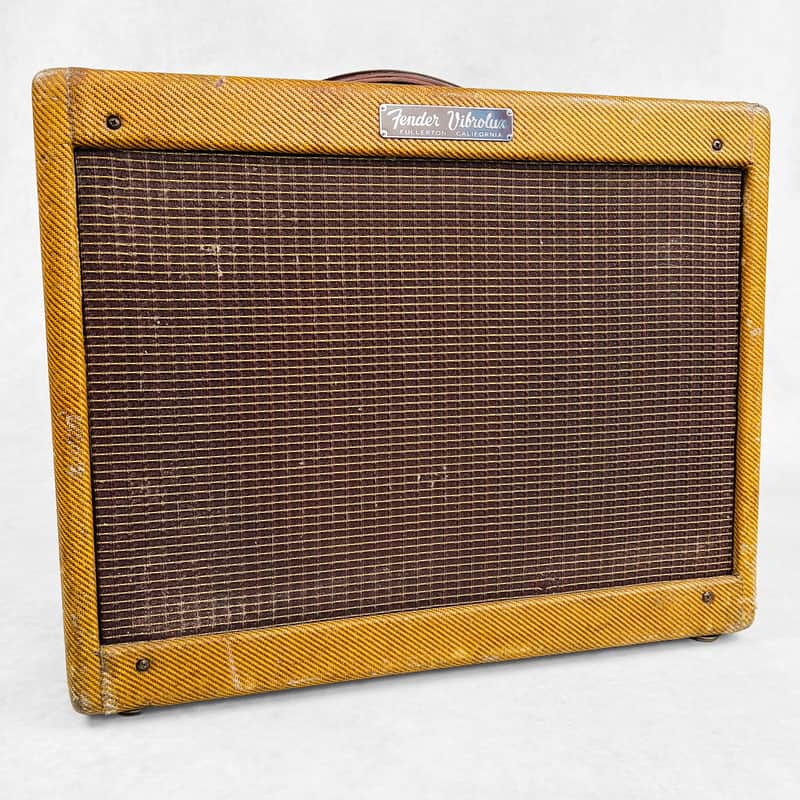 Fender Vibrolux 5F11 1x10" Combo Amplifier 1959 - Tweed image 1