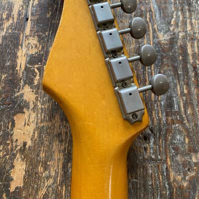 1988 Fender Japan ST-62 '62 Reissue Stratocaster Charcoal Burst FujiGen MIJ E-Serial image 7