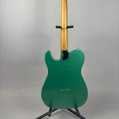 Brown Bear Guitars Featherweight Tele Inverness green metallic image 8