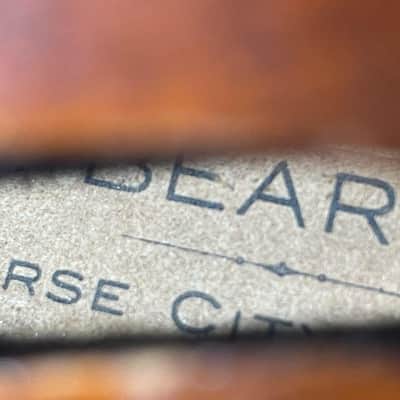 Vintage1922 American 4/4 Violin by FE Beardsley Traverse City Michigan Branded image 20