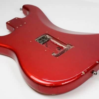2002 Vintage Fender Stratocaster American Standard Crimson Red BODY USA image 7