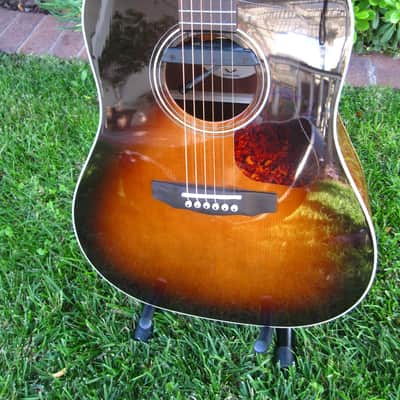 Guild DS240 Acoustic Elec. w/ Major Upgrades 2024 - Vintage Sunburst image 2