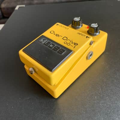 Boss OD-1 Overdrive 1979 (NEC uPC4741C, batch #8600) | Reverb