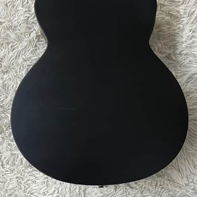 Alvarez ABT60CE-8BK 8-String Baritone Black Acoustic Electric Guitar, B-Stock image 6
