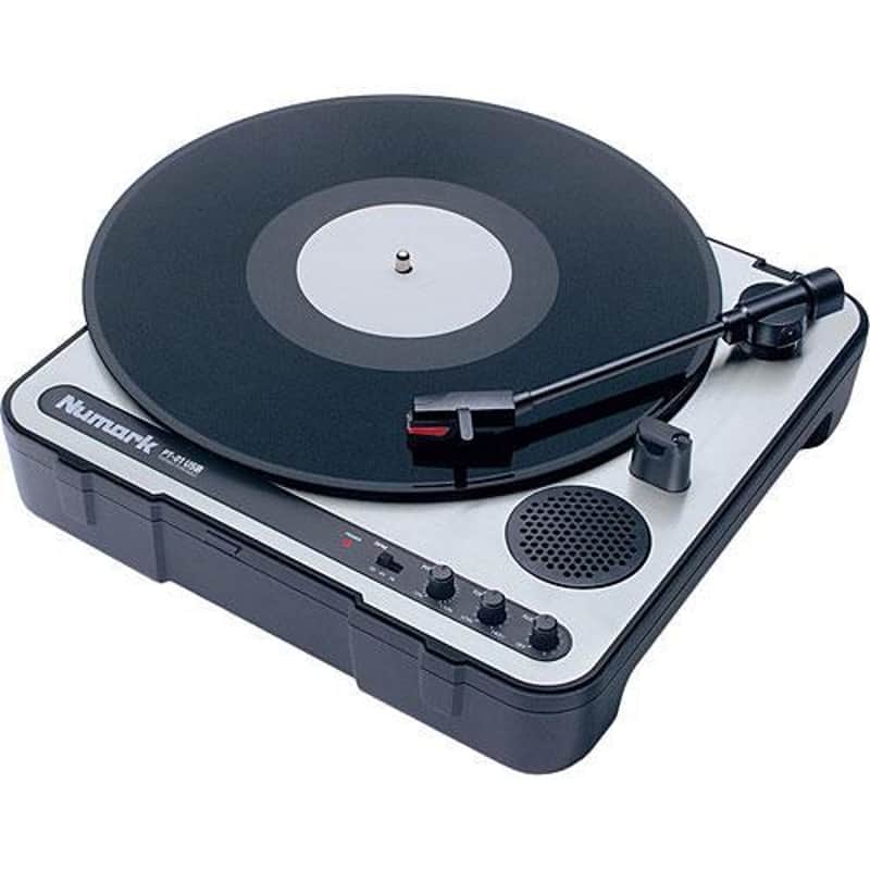 Numark PT01 USB Portable Vinyl-Archiving Turntable | Reverb