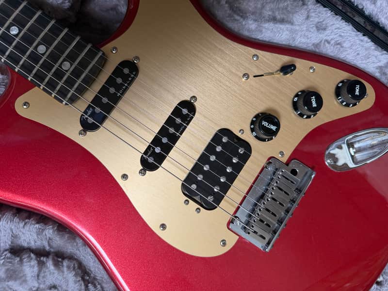 Fender American Ultra II Stratocaster HSS with Ebony Fretboard 2025 - Present - Sinister Red