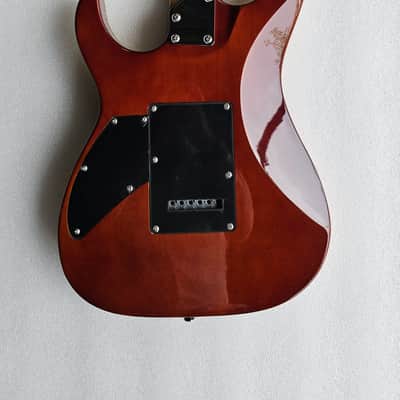 (Detached) IYV-IS-400-HH Solid Body with Flame Maple Top Electric Guitar, Natural image 6