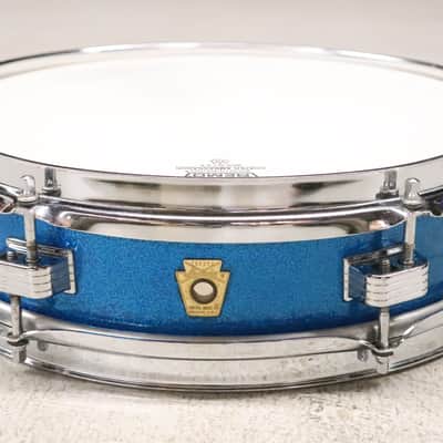 Ludwig 3X13" Jazz Combo Snare Drum Vintage 1960's Blue Sparkle