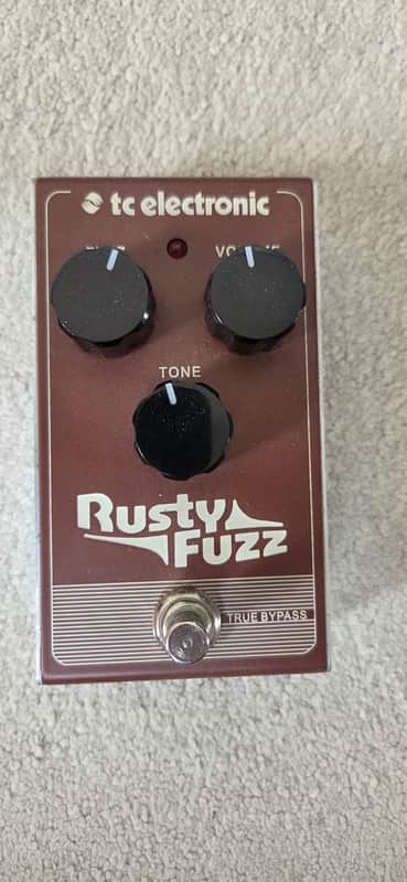 TC Electronic Rusty Silicon Fuzz 2017 - Present - Dark Red image 1