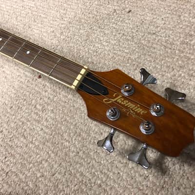 Takamine Jasmine ES-50c Acoustic/Electric Bass & Gigbag image 7