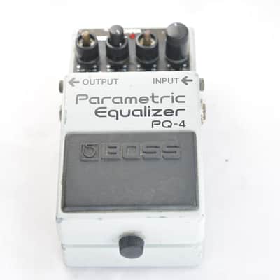 BOSS PQ-4 Parametric Equalizer Silver Label Made in Taiwan 1993 Vintage Guitar Effect Pedal image 8
