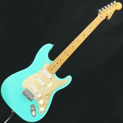 Squier by Fender Used Squier by Fender 40th Anniversary Stratocaster Vintage Edition (Gold Anodized Pickguard, Satin Sea Foam Green) [SN.ISSD22002791] image 3