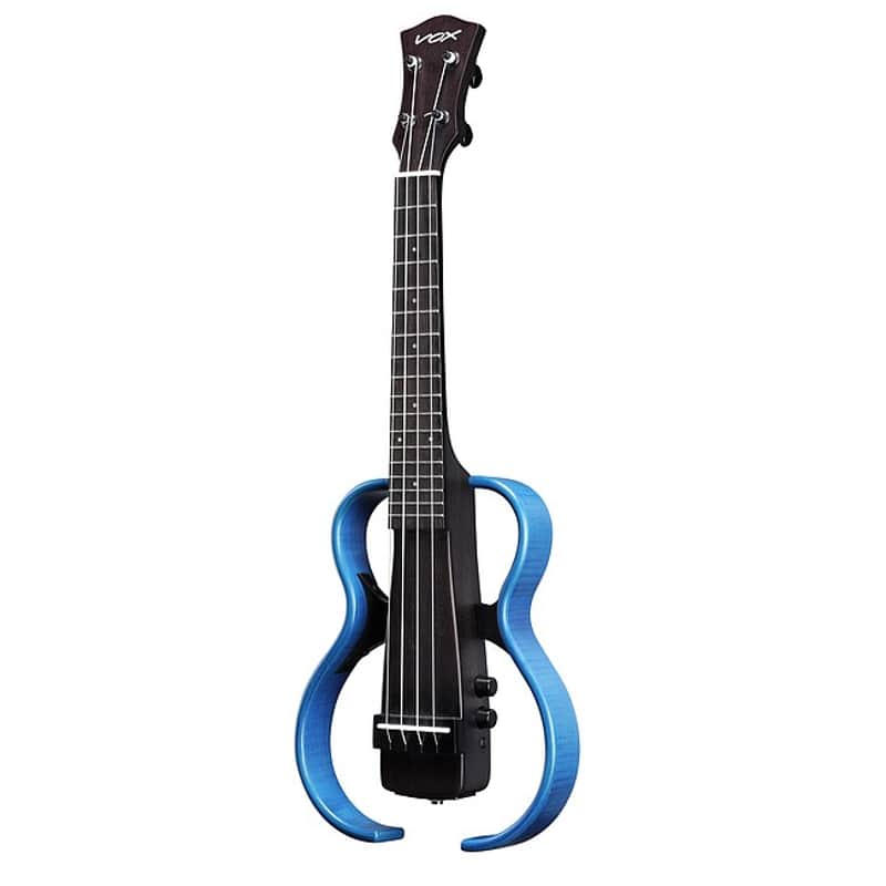 VOX VFU-1 BL Frame Concert Elektro-Akustik-Ukulele blue image 1