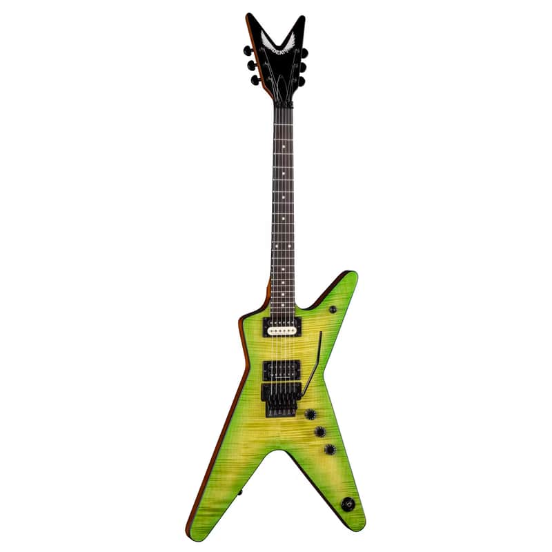 Dean Guitars ML 79 Floyd Flame Top Duncans Slime image 1