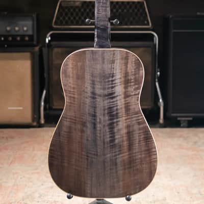 Beard Legacy-E HipShot DoubleShot Square Neck Resonator Guitar - Black Ice 2-Tone Custom Horse Chestnut with Hardshell Case image 7