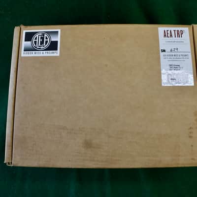 AEA TRP2 The Ribbon Pre 2-Channel Mic Preamp 2018 - 2020- Gray - USED image 13