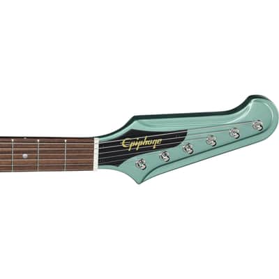 Epiphone "Inspired by Gibson Custom Shop" 1963 Firebird I w/Hard Case - Inverness Green image 8