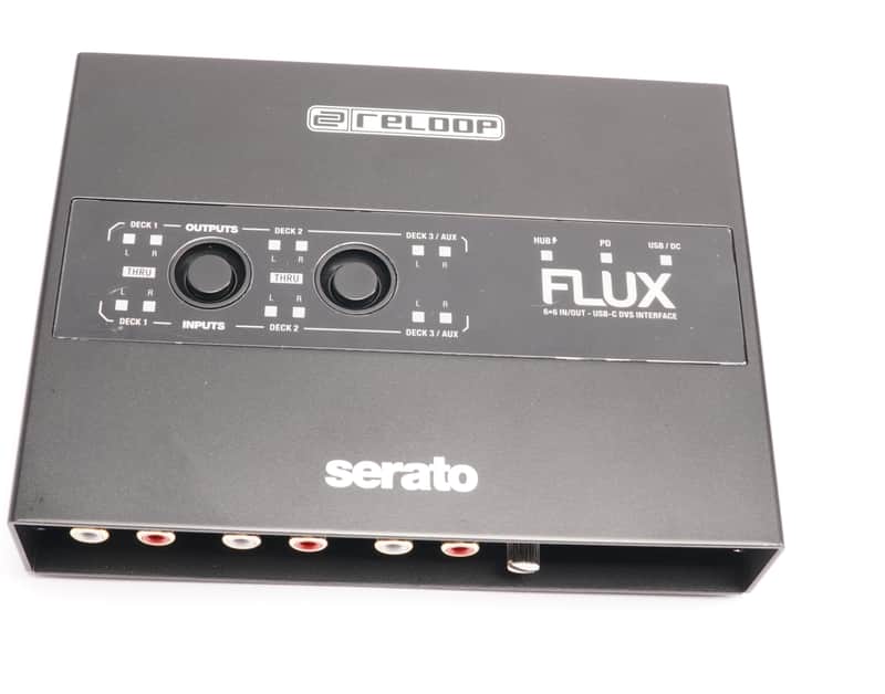 Reloop Flux 6x6 In/Out USB-C DVS Flexible, Robust, and Roadworthy Interface image 1