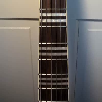 Hutchins Doodlebug -- Brand New Cond; 4 Humbuckers; Paisley & Red Transparent Finish; w/ New Gig Bag image 9