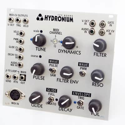Rare Waves Hydronium Eurorack - Silver image 1