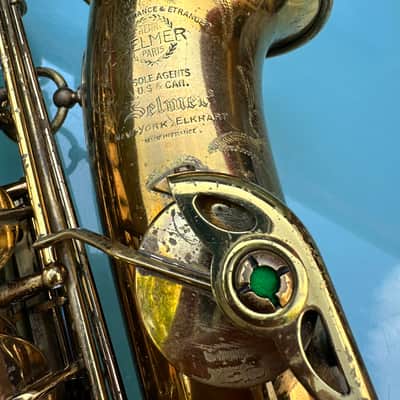 Selmer SBA altosax 1953/54 - Original gold laquer image 10