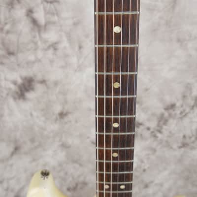 1966 Fender Stratocaster- Only Refin - Olympic White 3,3kg image 6