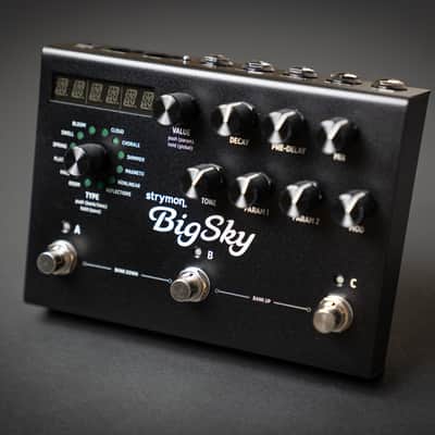 BigSky strymon limited black ver.リバーブ Strymon BigSky Reverb Midnight - Limited Edition | Reverb