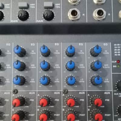 Alesis MultiMix 8 USB 2.0 FX 8-Channel Mixer with Effects 2010s - Black image 3