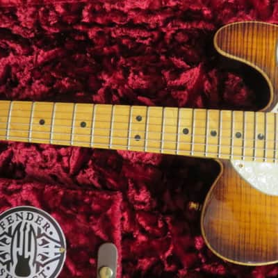 Fender American Select Telecaster Thinline 2013 - Violin Burst image 3