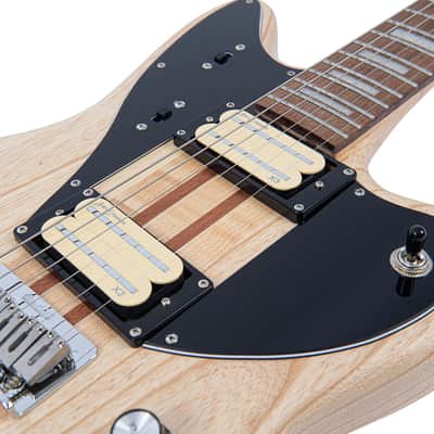 Vintage REVO Series 'Integra' Guitar ~ Satin Natural image 11