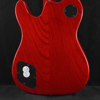 Mint Fender Jim Adkins JA-90 Telecaster Thinline Crimson Red Transparent image 8