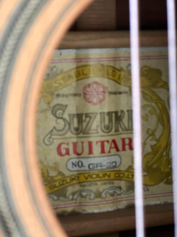 美品　Three S  GR-20 Suzuki Three S GR-20 1977 - Natural | Reverb