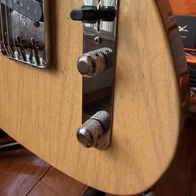 2026 Fender Custom Shop ‘58 Telecaster B6 Top Loader Journeyman - Super Aged Dirty White Blonde image 5