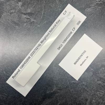 ORIGINAL Roland Replacement Weighted C/F Key (106H026W) for D-50, JX-8P, JX-10, Juno-2, etc (SK-361 keybeds)