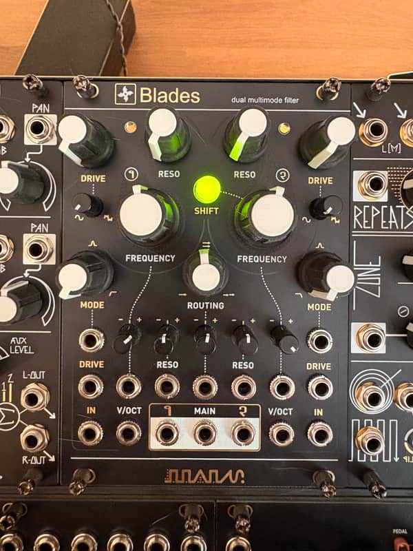 Mutable Instruments Blades Dual Multimode Filter 2020 - Present - Silver image 1