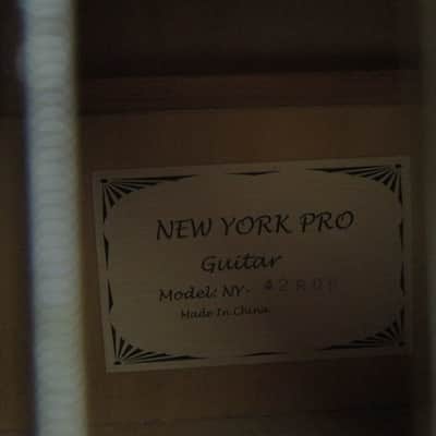 New York Pro Acoustic Guitar image 5
