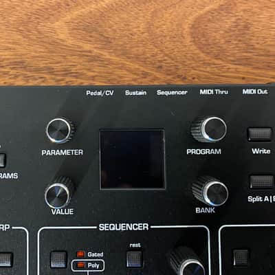 Sequential Prophet Rev2 Desktop 8-Voice Polyphonic Synthesizer 2018 - Present - Black with Wood Sides image 5
